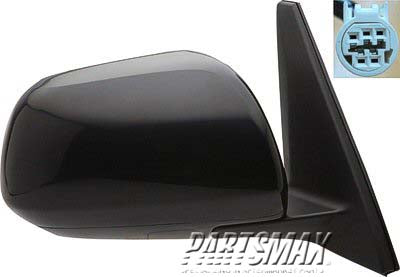 1321 | 2010-2012 TOYOTA 4RUNNER RT Mirror outside rear view Power; Heated; w/o Side Signal Lamps; PTM; see notes | TO1321274|8791035A51-PFM