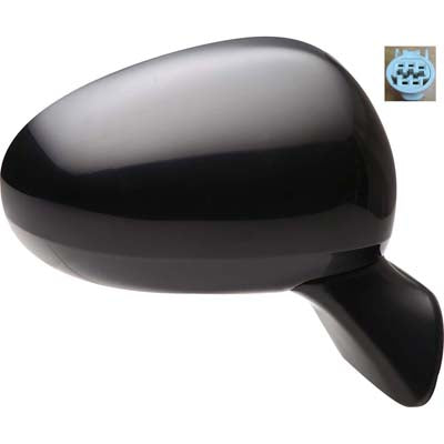 1321 | 2012-2013 TOYOTA PRIUS v RT Mirror outside rear view Power; Heated; w/Cover; PTM; see notes | TO1321286|8791047280-PFM