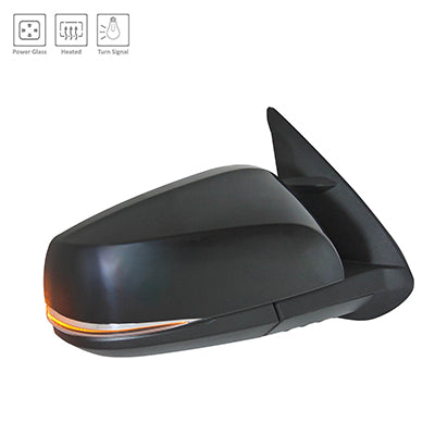 1321 | 2016-2017 TOYOTA TACOMA RT Mirror outside rear view w/o Blind Spot Detection; w/Signal Lamps; w/Cover; PTM; see notes | TO1321349|8791004230-PFM
