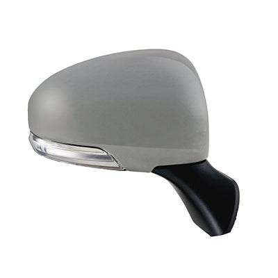 1710 | 2015-2017 TOYOTA PRIUS v RT Mirror outside rear view Power; Heated; Pwr-Folding; w/Signal Lamp; w/Cover; PTM; see notes | TO1321352|8791047490-PFM