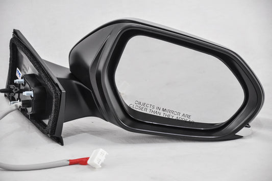 1321 | 2016-2021 TOYOTA PRIUS RT Mirror outside rear view w/o Blind Spot Detection; w/Cover; Matte Black; see notes | TO1321354|8791047410-PFM