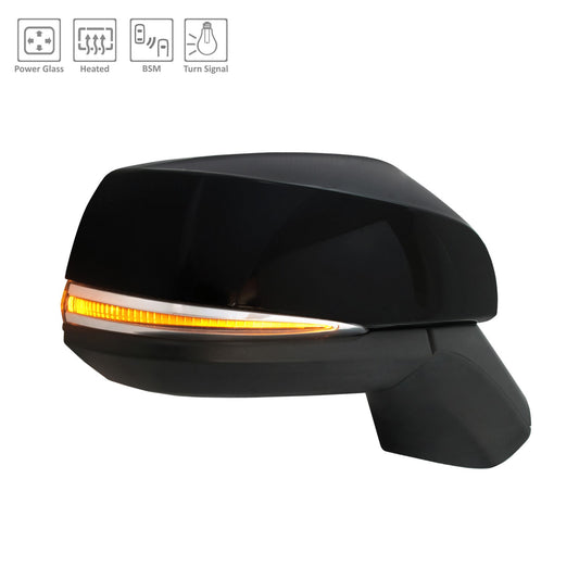 1710 | 2019-2021 TOYOTA RAV4 RT Mirror outside rear view w/o Side View Camera; w/Blind Spot Detection; w/Cover; PTM | TO1321384|879100R272G1