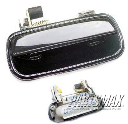 1521 | 1999-2002 TOYOTA 4RUNNER RT Rear door handle outer Smooth Black | TO1521119|6923035110C0
