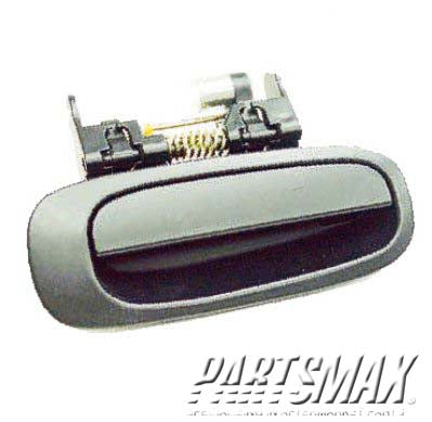 1521 | 1998-2002 TOYOTA COROLLA RT Rear door handle outer Flat Black | TO1521121|6923002030