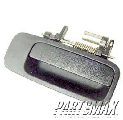 1521 | 1997-2001 TOYOTA CAMRY RT Rear door handle outer USA built; black - paint to match | TO1521122|69230AA010C0