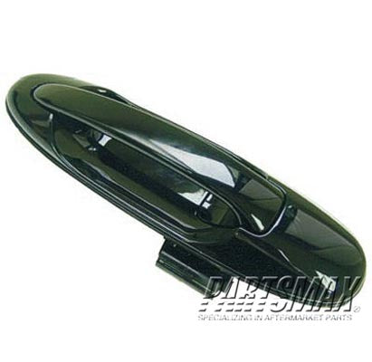 1521 | 2000-2006 TOYOTA TUNDRA RT Rear door handle outer Double Cab; Black (Code 202); Smooth | TO1521123|6923034020C0