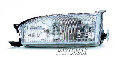 2502 | 1992-1994 TOYOTA CAMRY LT Headlamp assy composite USA built | TO2502105|8115006011