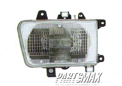 2502 | 1992-1995 TOYOTA 4RUNNER LT Headlamp assy composite w/composite lamps | TO2502116|8115035100