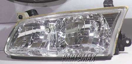 2502 | 2000-2001 TOYOTA CAMRY LT Headlamp assy composite all | TO2502130|81150AA020