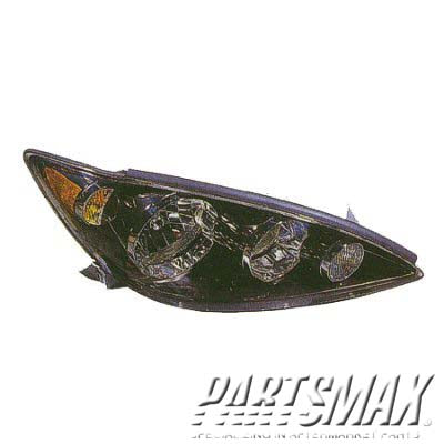 1150 | 2005-2006 TOYOTA CAMRY LT Headlamp assy composite SE; black; USA built | TO2502156|8115006190