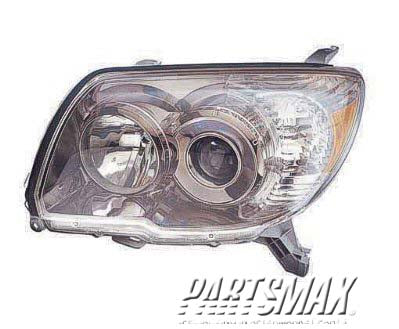 1150 | 2006-2009 TOYOTA 4RUNNER LT Headlamp assy composite sport model | TO2502165|8117035451