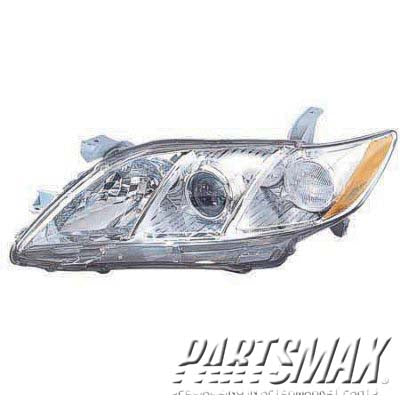 1150 | 2007-2009 TOYOTA CAMRY LT Headlamp assy composite Japan built; Lens/Housing | TO2502167|8117033652