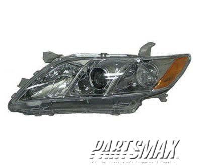 1150 | 2007-2009 TOYOTA CAMRY LT Headlamp assy composite SE model; USA built | TO2502168|8115006C00
