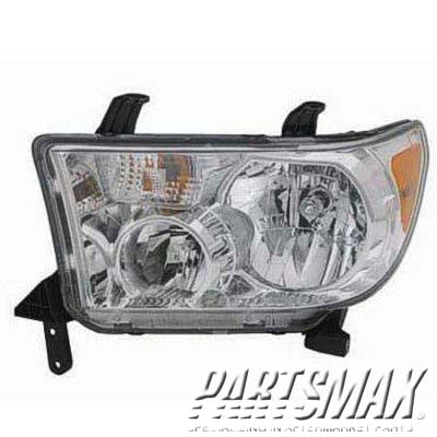 2502 | 2007-2013 TOYOTA TUNDRA LT Headlamp assy composite all; w/o Level Adjuster | TO2502171|811500C051