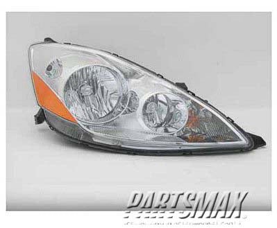 2502 | 2006-2010 TOYOTA SIENNA LT Headlamp assy composite w/o HID | TO2502172|81150AE030