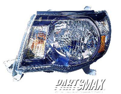 2502 | 2005-2011 TOYOTA TACOMA LT Headlamp assy composite X-RUNNER|PRERUNNER; Type 1; w/Sport Pkg | TO2502181|8115004173