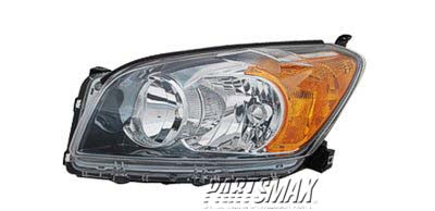 2502 | 2009-2012 TOYOTA RAV4 LT Headlamp assy composite SPORT; Japan Built; Lens/Housing Only | TO2502188|8117042480