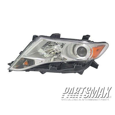 1150 | 2009-2012 TOYOTA VENZA LT Headlamp assy composite HID | TO2502192|811500T010