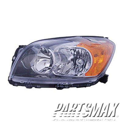 2502 | 2009-2012 TOYOTA RAV4 LT Headlamp assy composite SPORT; USA Built | TO2502206|811500R020