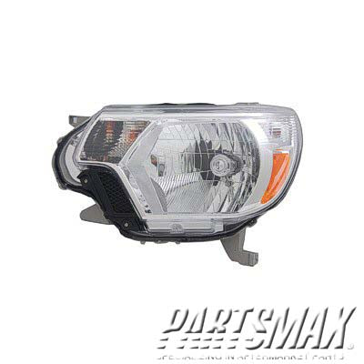 2502 | 2012-2015 TOYOTA TACOMA LT Headlamp assy composite | TO2502213|8115004181