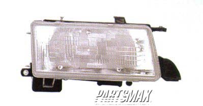 2503 | 1991-1994 TOYOTA TERCEL RT Headlamp assy composite DLX/LE | TO2503106|8111016510
