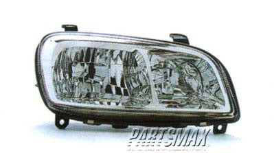 2503 | 1998-2000 TOYOTA RAV4 RT Headlamp assy composite all | TO2503125|8111042090