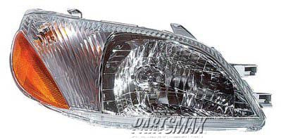 2503 | 2000-2002 TOYOTA ECHO RT Headlamp assy composite all | TO2503134|8111052190