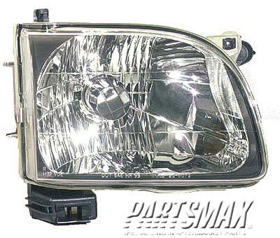 1160 | 2001-2004 TOYOTA TACOMA RT Headlamp assy composite all | TO2503136|8111004110