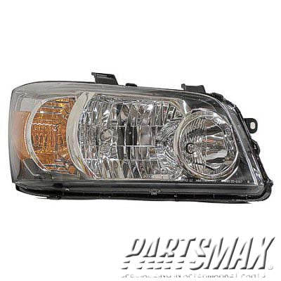 2503 | 2004-2006 TOYOTA HIGHLANDER RT Headlamp assy composite w/o bulbs | TO2503151|8113048280