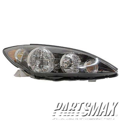 2503 | 2005-2006 TOYOTA CAMRY RT Headlamp assy composite SE; black; USA built | TO2503156|8111006190