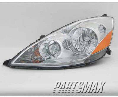 2503 | 2006-2010 TOYOTA SIENNA RT Headlamp assy composite w/o HID | TO2503172|81110AE030
