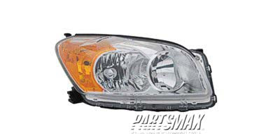 2503 | 2009-2012 TOYOTA RAV4 RT Headlamp assy composite BASE|LIMITED; Japan Built; Lens/Housing Only | TO2503190|8113042470