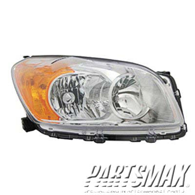 2503 | 2009-2012 TOYOTA RAV4 RT Headlamp assy composite BASE|LIMITED; USA Built | TO2503205|811100R010