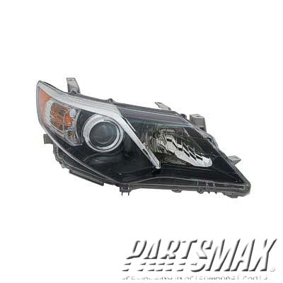 1160 | 2012-2014 TOYOTA CAMRY RT Headlamp assy composite SE|SE SPORT; Halogen | TO2503212|8111006800