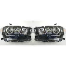 1160 | 2017-2019 TOYOTA TACOMA RT Headlamp assy composite w/LED DRL; w/LED Fog Lamps | TO2503254|8111004280
