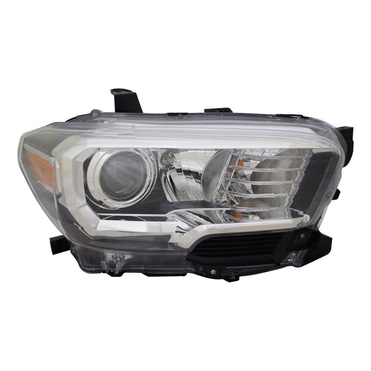 2503 | 2018-2018 TOYOTA TACOMA RT Headlamp assy composite w/o LED Daytime Running Lamps; w/Fog Lamps | TO2503266|8111004261