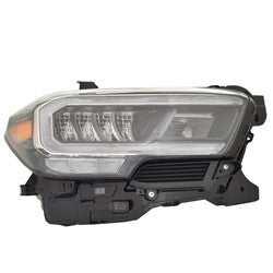 1160 | 2020-2021 TOYOTA TACOMA RT Headlamp assy composite LIMITED|TRD OFF-ROAD|TRD SPORT; w/o TRD Pro Pkg | TO2503291|8111004290