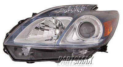 1171 | 2012-2015 TOYOTA PRIUS PLUG-IN LT Headlamp lens/housing PLUG-IN | TO2518136|8117047550