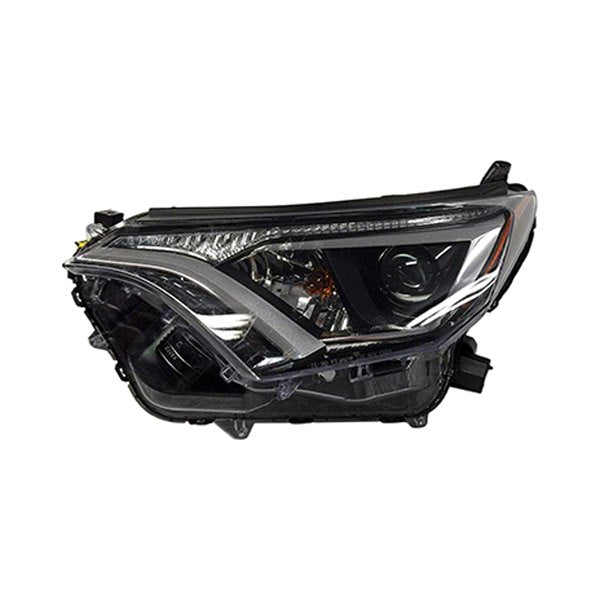 2518 | 2016-2018 TOYOTA RAV4 LT Headlamp lens/housing Halogen; Japan Built | TO2518189|8117042640