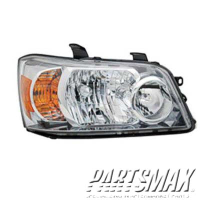 1172 | 2007-2007 TOYOTA HIGHLANDER RT Headlamp lens/housing all | TO2519111|8113048550