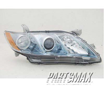2519 | 2007-2009 TOYOTA CAMRY RT Headlamp lens/housing HYBRID; USA Built | TO2519119|8113006451