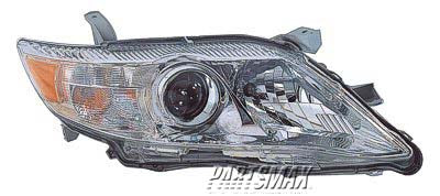 1172 | 2010-2011 TOYOTA CAMRY RT Headlamp lens/housing Japan Built | TO2519125|8113033700