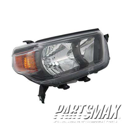 2519 | 2010-2013 TOYOTA 4RUNNER RT Headlamp lens/housing TRAIL | TO2519128|8113035530