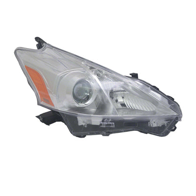 2519 | 2012-2014 TOYOTA PRIUS v RT Headlamp lens/housing Halogen | TO2519137|8113047300