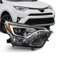 1172 | 2016-2018 TOYOTA RAV4 RT Headlamp lens/housing LED; Japan Built | TO2519190|8114542670