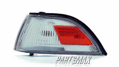 2520 | 1988-1992 TOYOTA COROLLA LT Parklamp assy 4dr sedan/4dr wagon; USA built | TO2520104|8162002020