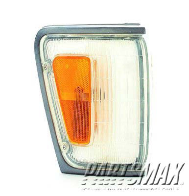 2520 | 1989-1991 TOYOTA PICKUP LT Parklamp assy 4WD; black | TO2520123|8162089178