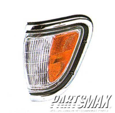 1275 | 1995-1997 TOYOTA TACOMA LT Parklamp assy 4WD; park/marker combo; bright | TO2520143|8162004040