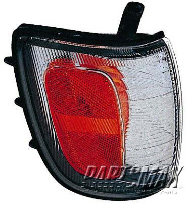 2520 | 1999-2002 TOYOTA 4RUNNER LT Parklamp assy includes marker lamp | TO2520157|8162035340