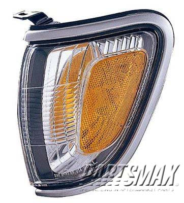 2520 | 2001-2004 TOYOTA TACOMA LT Parklamp assy park/marker combo; w/Lunar Mist Silver Pearl bezel (paint code 1C8) | TO2520162|8162004090B0